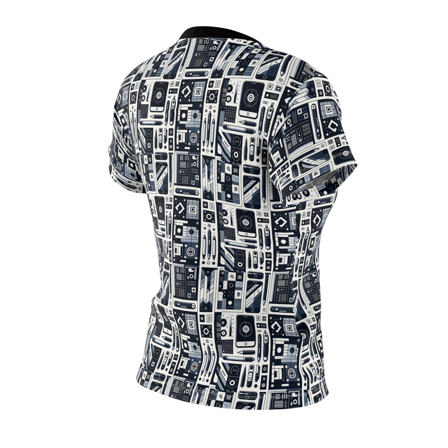 Minimalist Athleisure Minimalist Tech Women's Cut & Sew Tee - 8404 Design-60