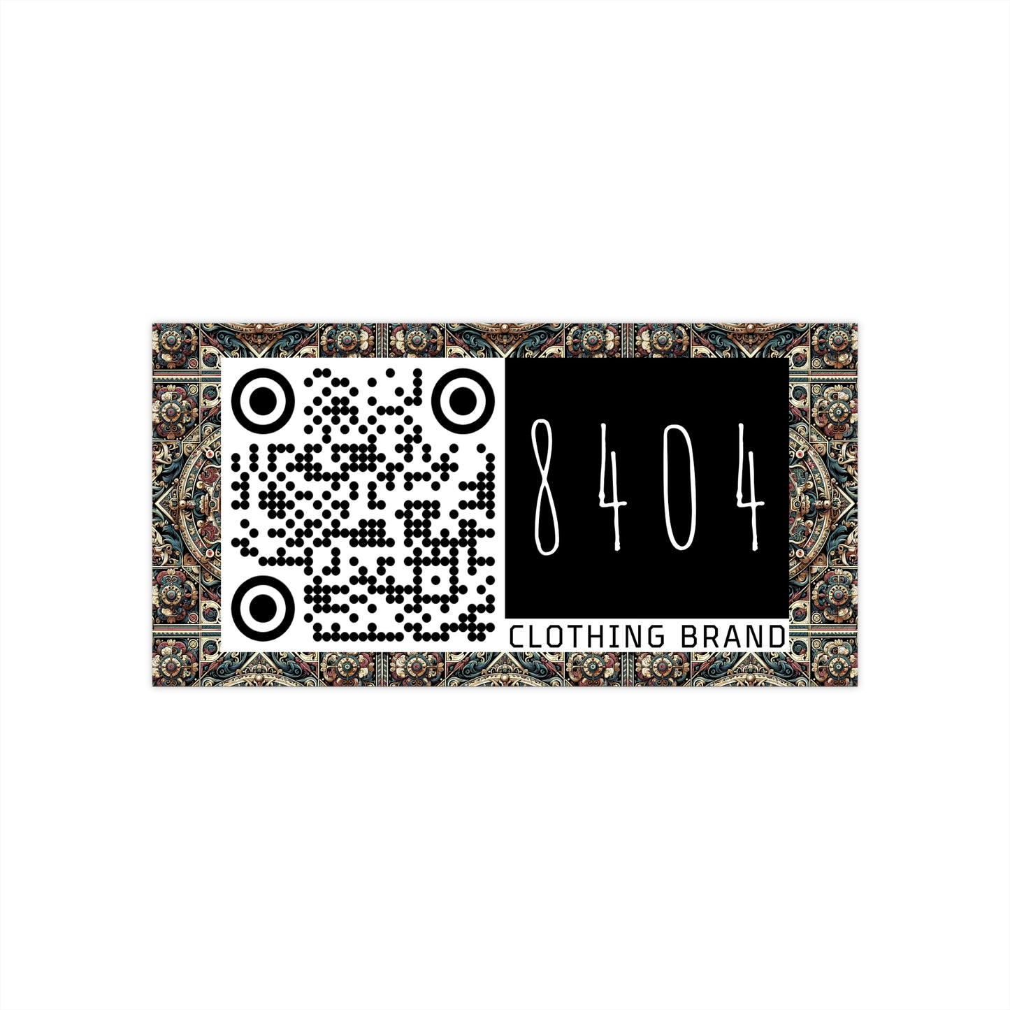 Urban Renaissance Historical Fusion With Street Edge Bumper Sticker - 8404 Design-57