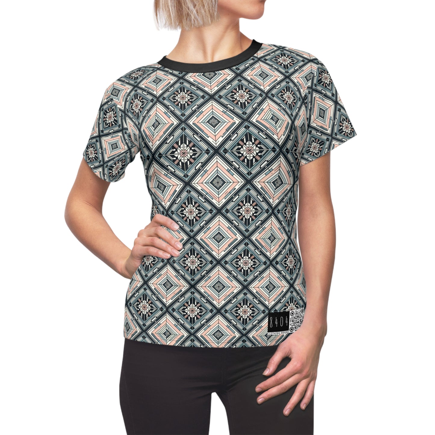 Tech Minimalism Minimalist Tech Women's Cut & Sew Tee - 8404 Design-60