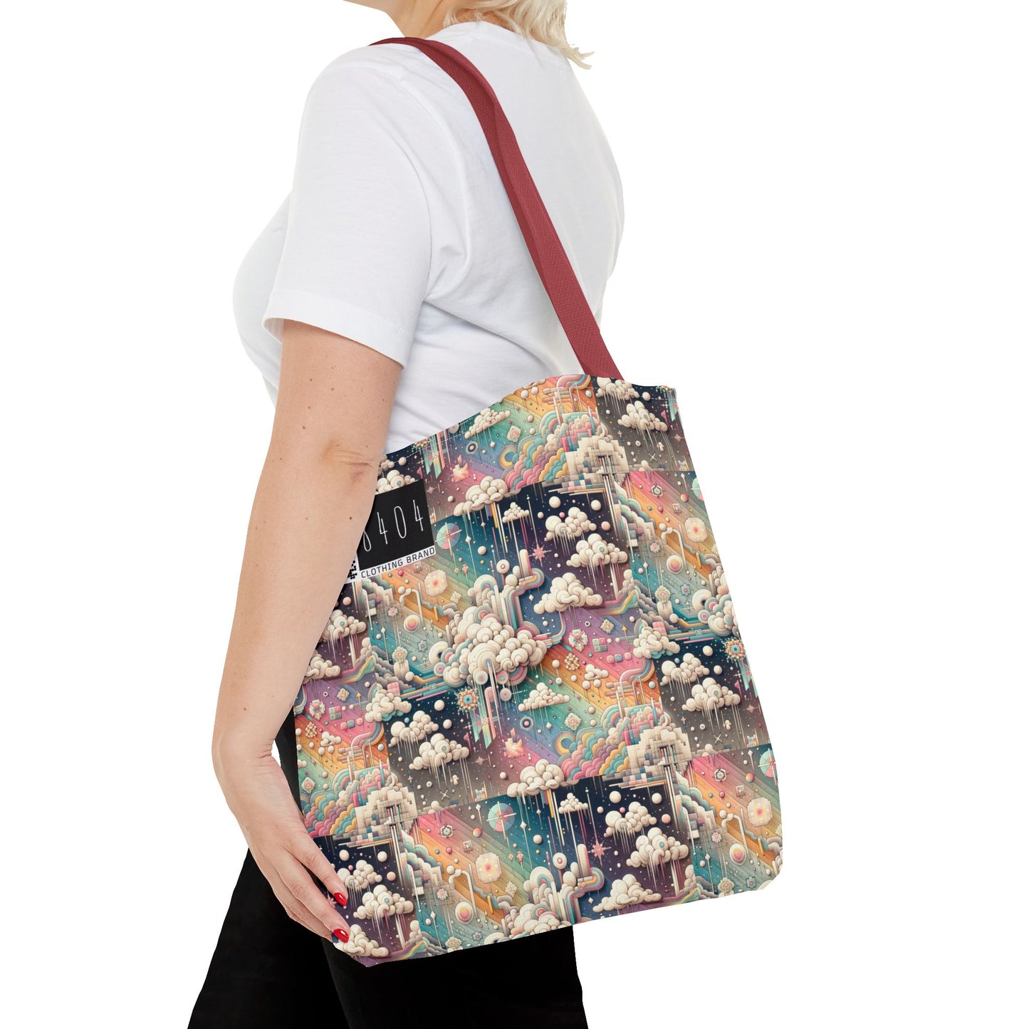 Digital Dreamland Whimsical and Nostalgic Streetwear With a Digital Twist Tote Bag - 8404 Design-52