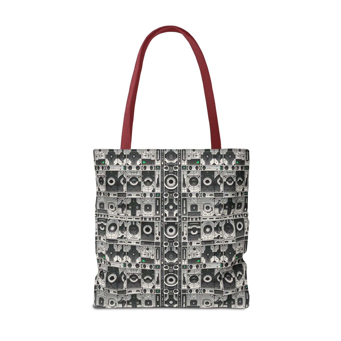 Tech Utility Aesthetics Tech-Forward Minimalism Tote Bag - 8404 Design-60