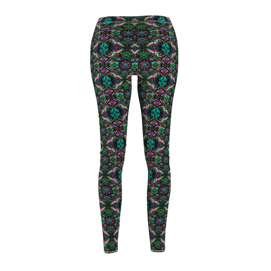 Tech-Infused Graphics Tech-Forward Streetwear Women's Cut & Sew Casual Leggings - 8404 Design-45