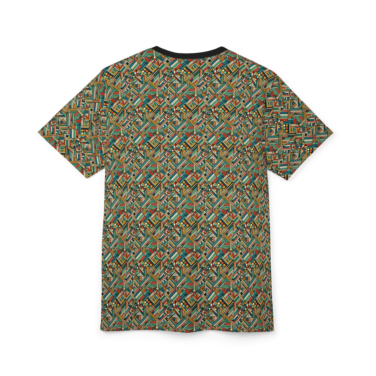 Abstract Graphic Art Modern Artistic Expression Unisex Cut & Sew Tee - 8404 Design-67