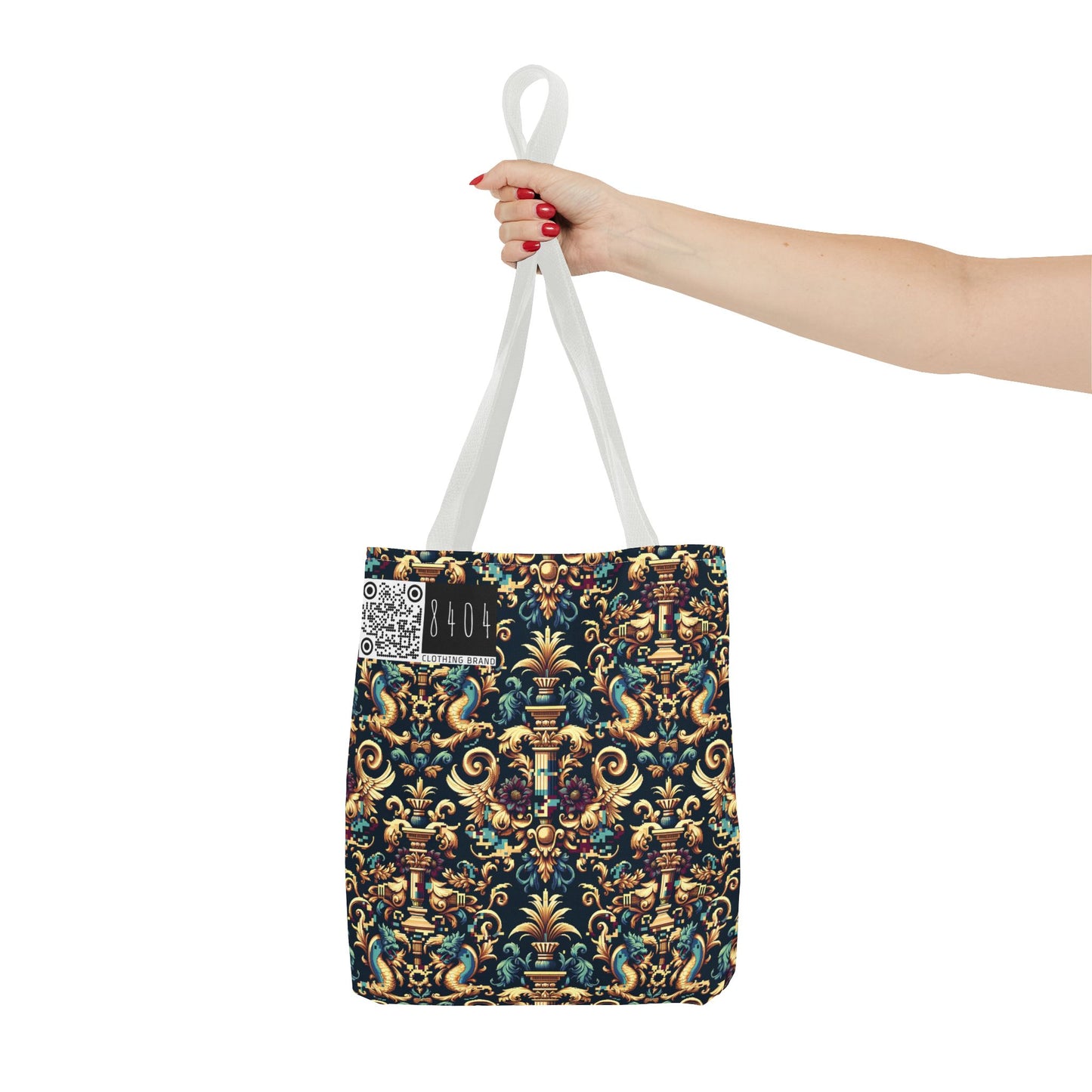 Digital Renaissance Modern Baroque Fusion Tote Bag - 8404 Design-57