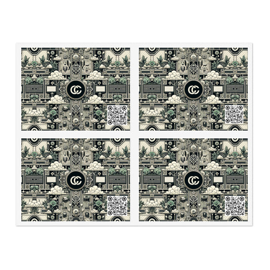 Cyber Garden Party Tech Garden Extravaganza Sticker Sheets - 8404 Design-54