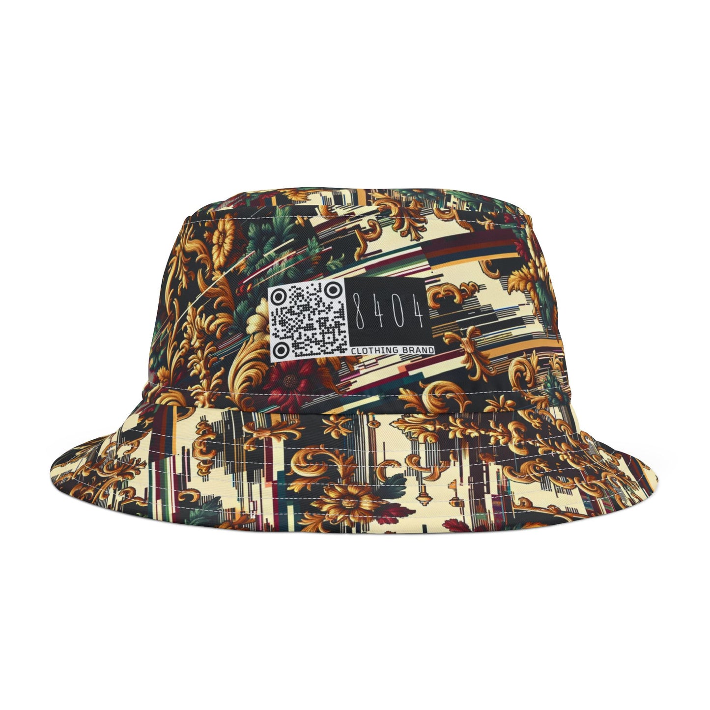 Digital Renaissance Modern Baroque Fusion Bucket Hat - 8404 Design-63