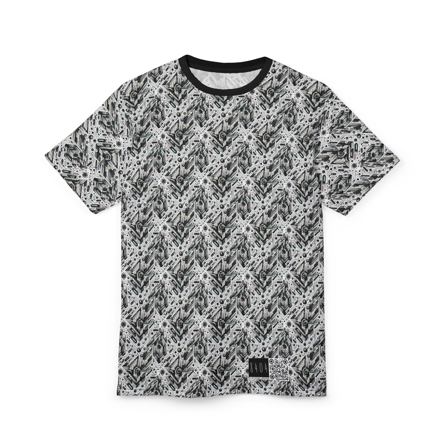 Tech-Infused Streetwear Tech-Forward Minimalism Unisex Cut & Sew Tee - 8404 Design-51