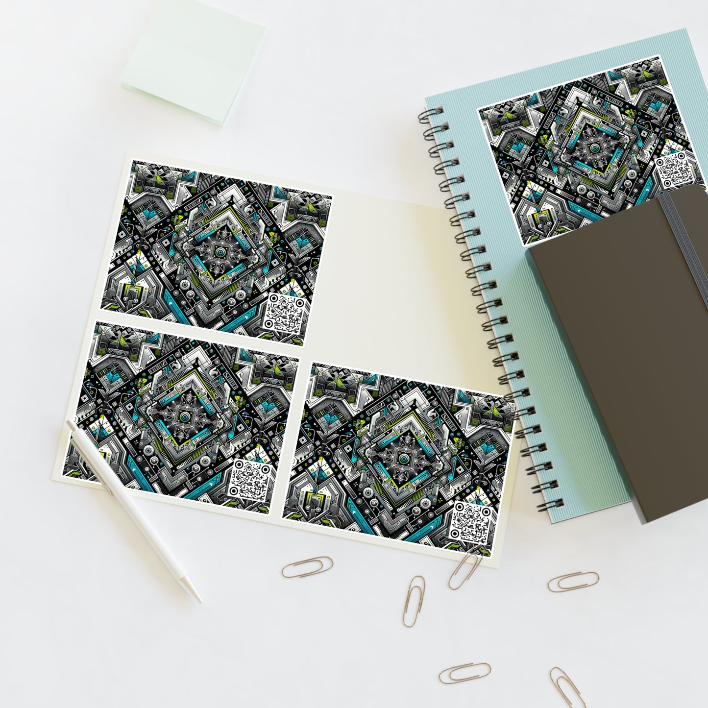 Sticker Sheets Future Tech