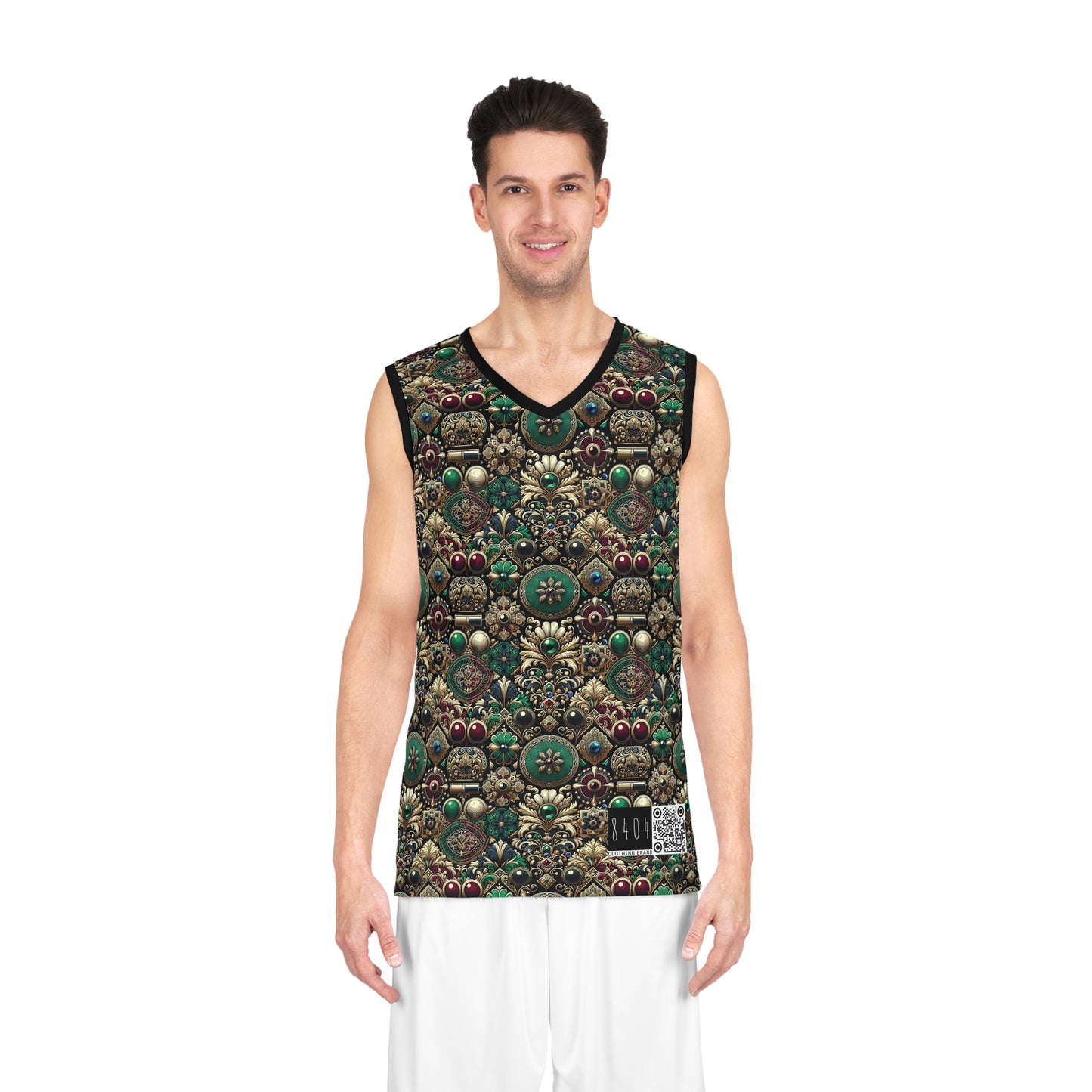 Neo-Dandyism Modern Dandy Streetwear Basketball Jersey - 8404 Design-54