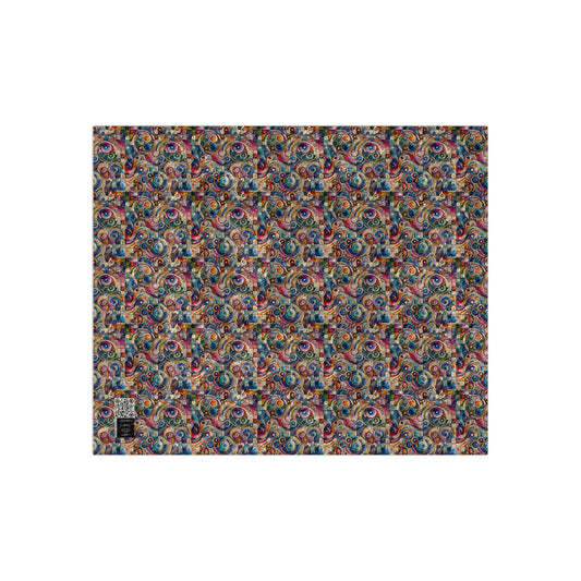Digital Artistic Expression Artistic Streetwear Crushed Velvet Blanket - 8404 Design-49