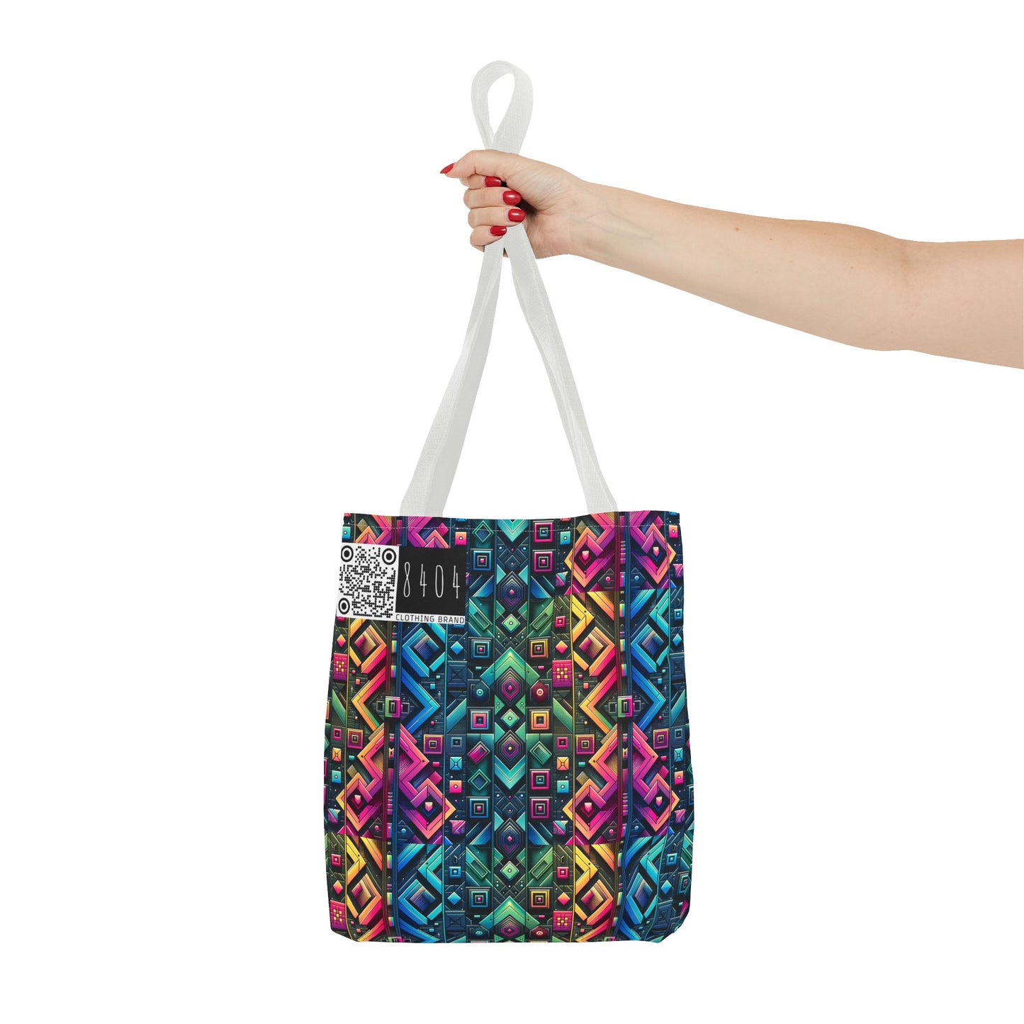 Tech-Inspired Graphics Cyberpunk Cool Tote Bag - 8404 Design-58