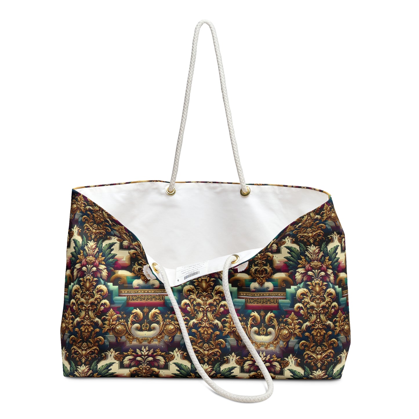 Digital Renaissance Modern Baroque Fusion Weekender Bag - 8404 Design-60