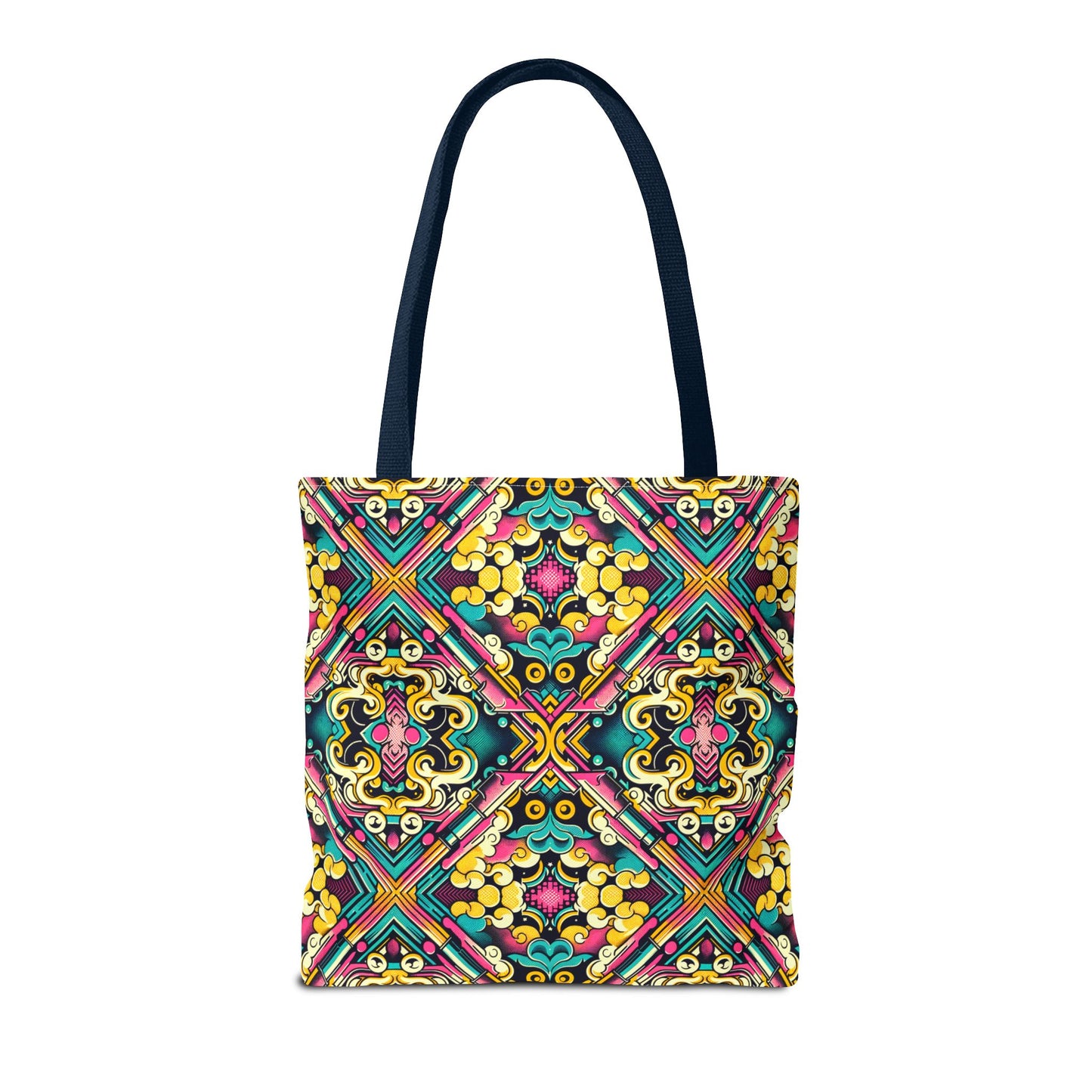 Neon Pop Art Revival Pop Culture Retro Tote Bag - 8404 Design-59