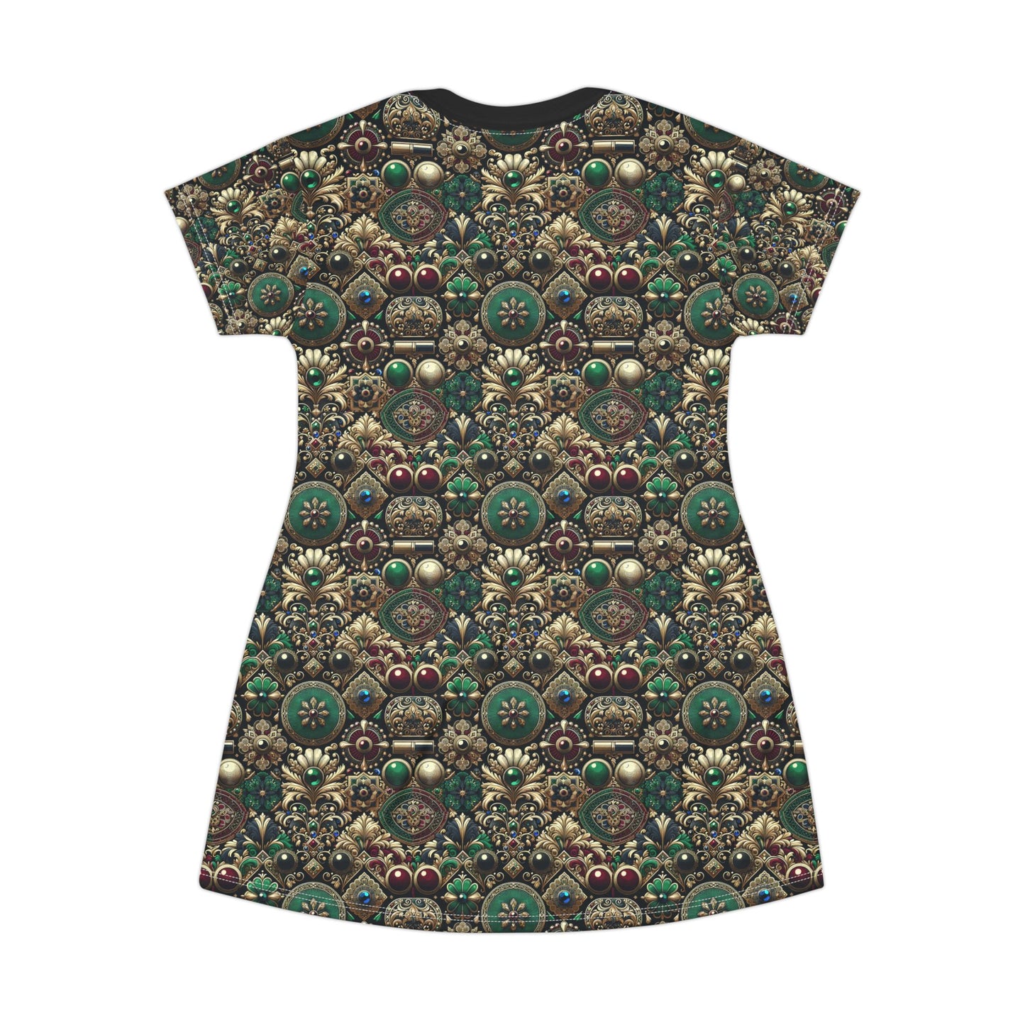 Neo-Dandyism Modern Dandy Streetwear T-Shirt Dress - 8404 Design-54