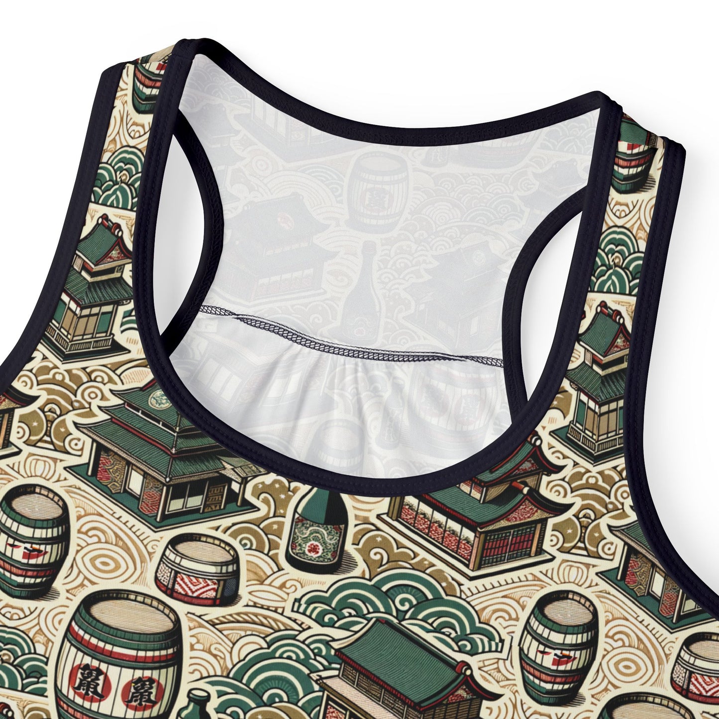 Cultural Artisanal Fusion Contemporary Cultural Elegance Women's Tank Top - 8404 Design-68