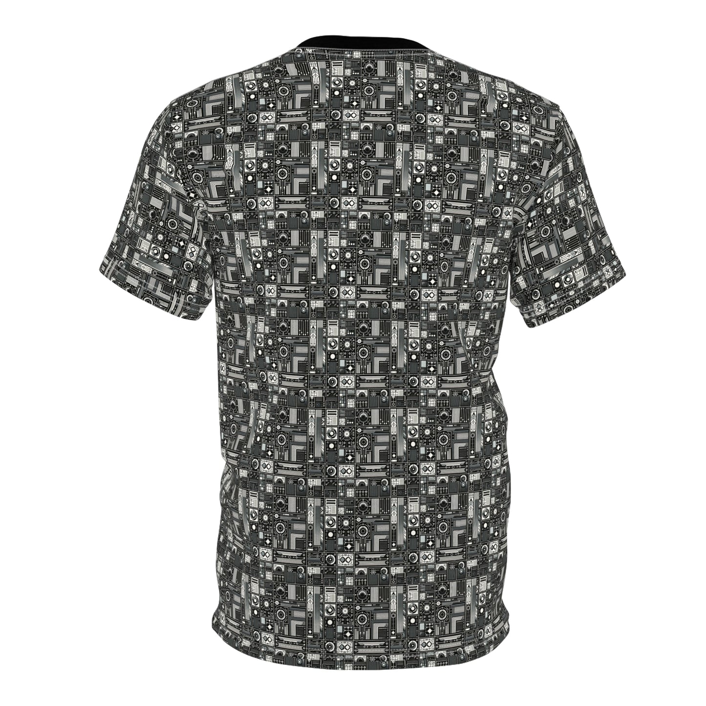 Digital Minimalism Minimalist Tech Unisex Cut & Sew Tee - 8404 Design-62