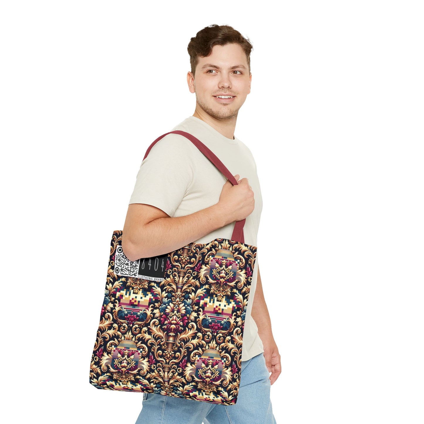 Digital Renaissance Modern Baroque Fusion Tote Bag - 8404 Design-53