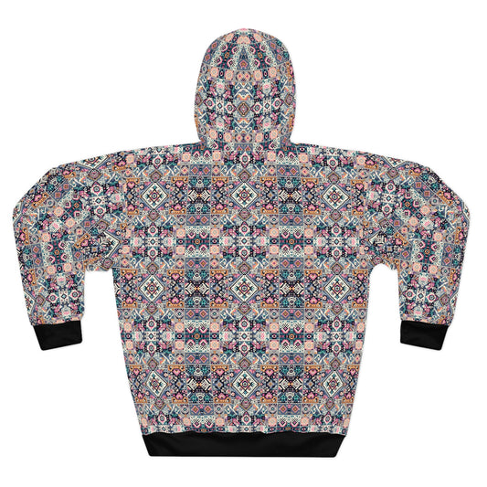 Digital Artisanal Fusion Digital Artisanal Pullover Hoodie - 8404 Design-65