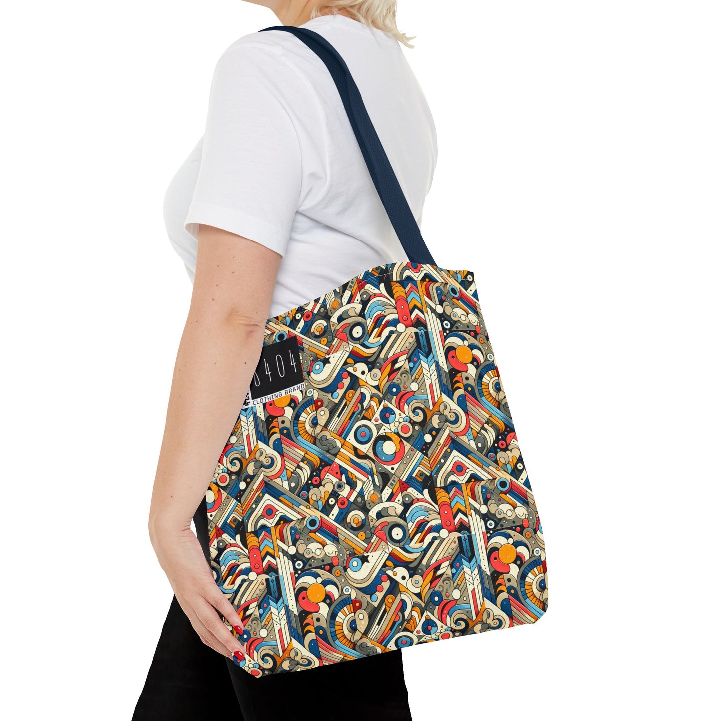 Abstract Graphic Art Modern Artistic Expression Tote Bag - 8404 Design-62