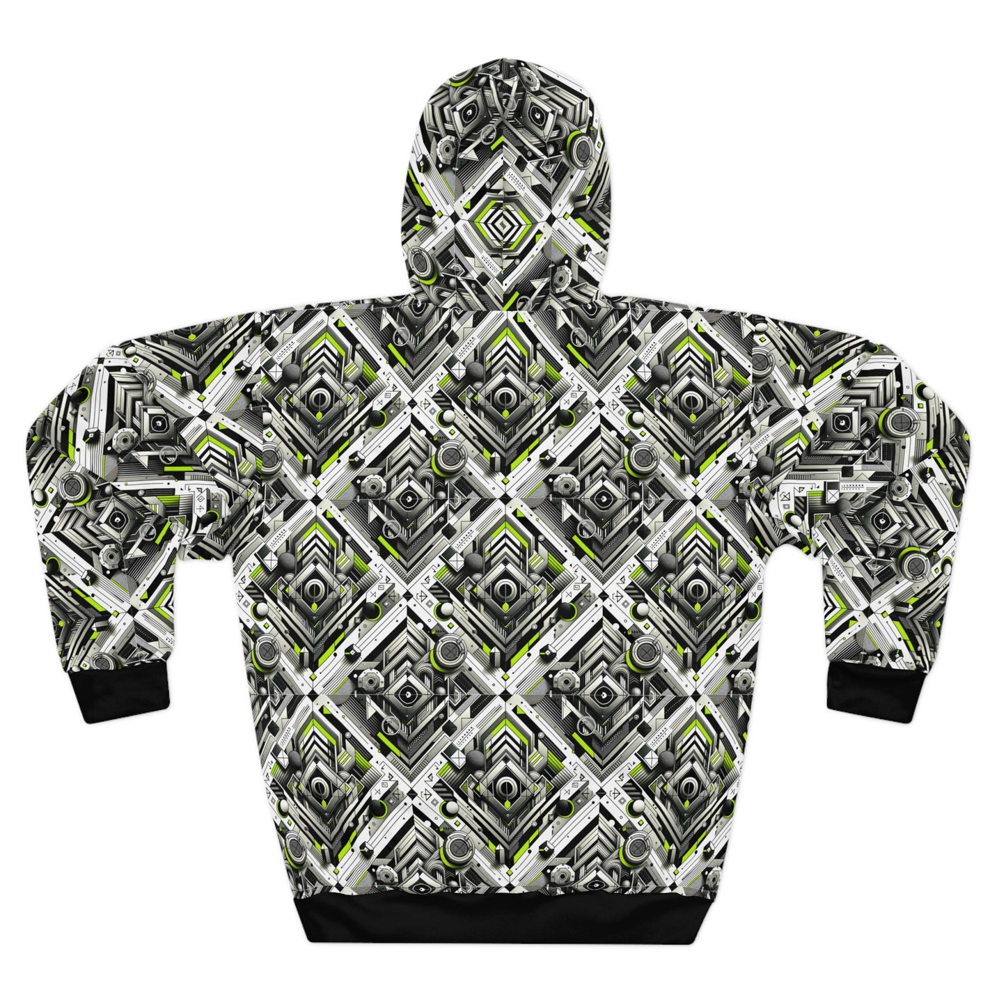 Elevated Sporty Tech Tech-Forward Streetwear Pullover Hoodie - 8404 Design-70