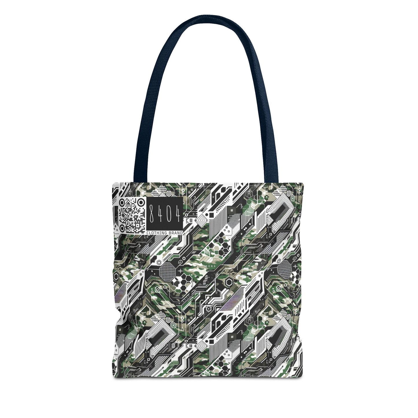 Tech Camo Fusion Tech-Forward Streetwear With a Futuristic Edge Tote Bag - 8404 Design-46