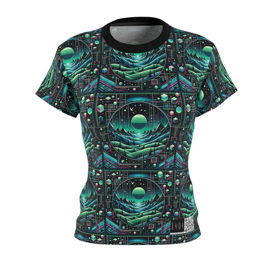 Digital Adventure Graphics Digital Explorer Women's Cut & Sew Tee - 8404 Design-59