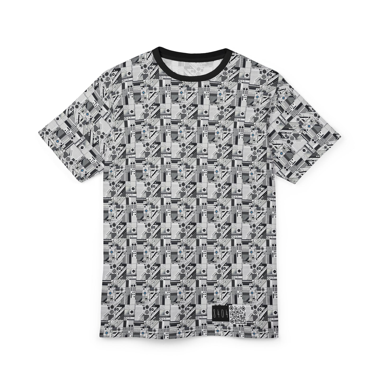 Digital Minimalism Minimalist Tech Unisex Cut & Sew Tee - 8404 Design-52