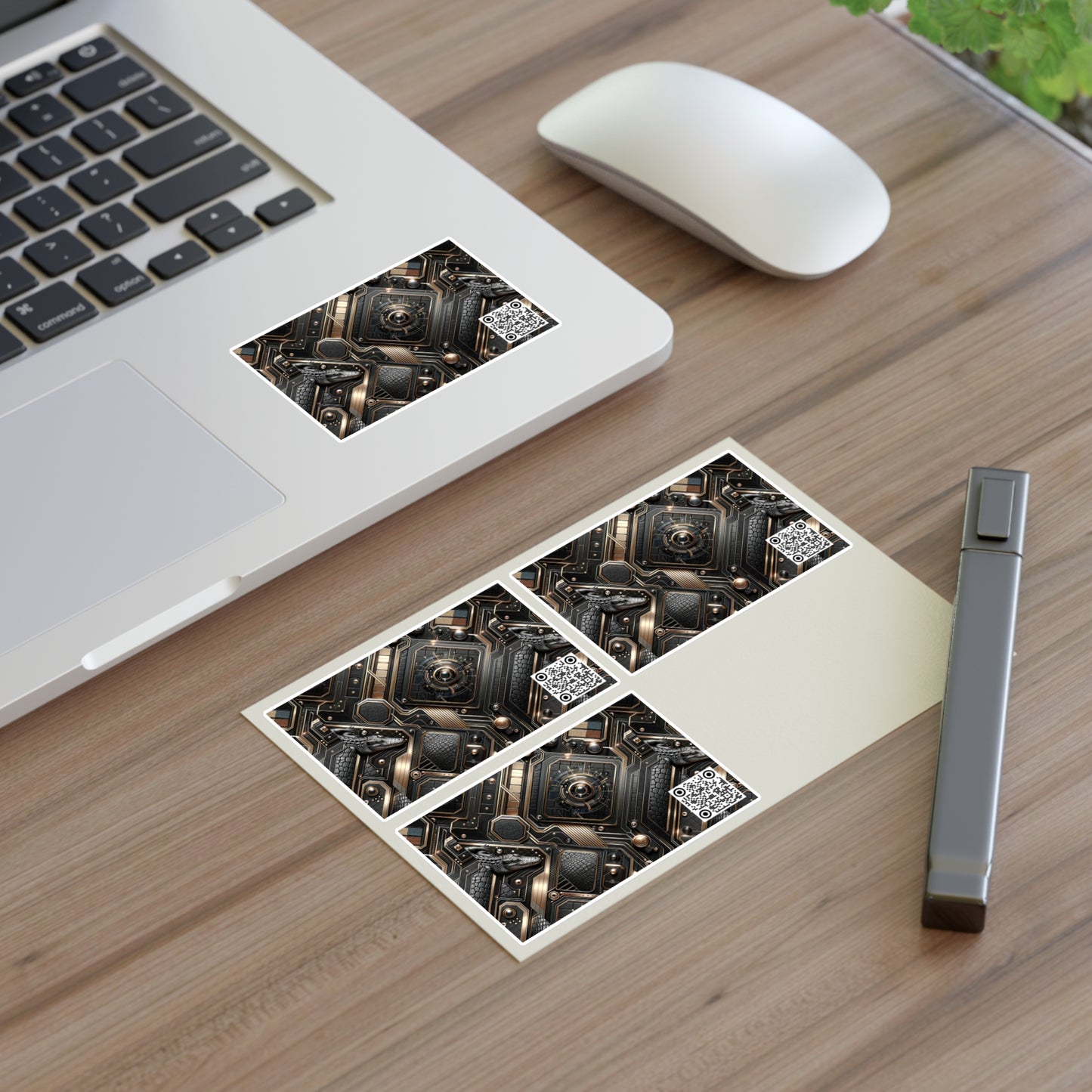 Tech Noir Fusion Sleek Tech Luxe Sticker Sheets - 8404 Design-56
