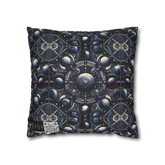 Tech Astronaut Tech-Forward Streetwear Meets Space Exploration Spun Polyester Square Pillowcase - 8404 Design-46