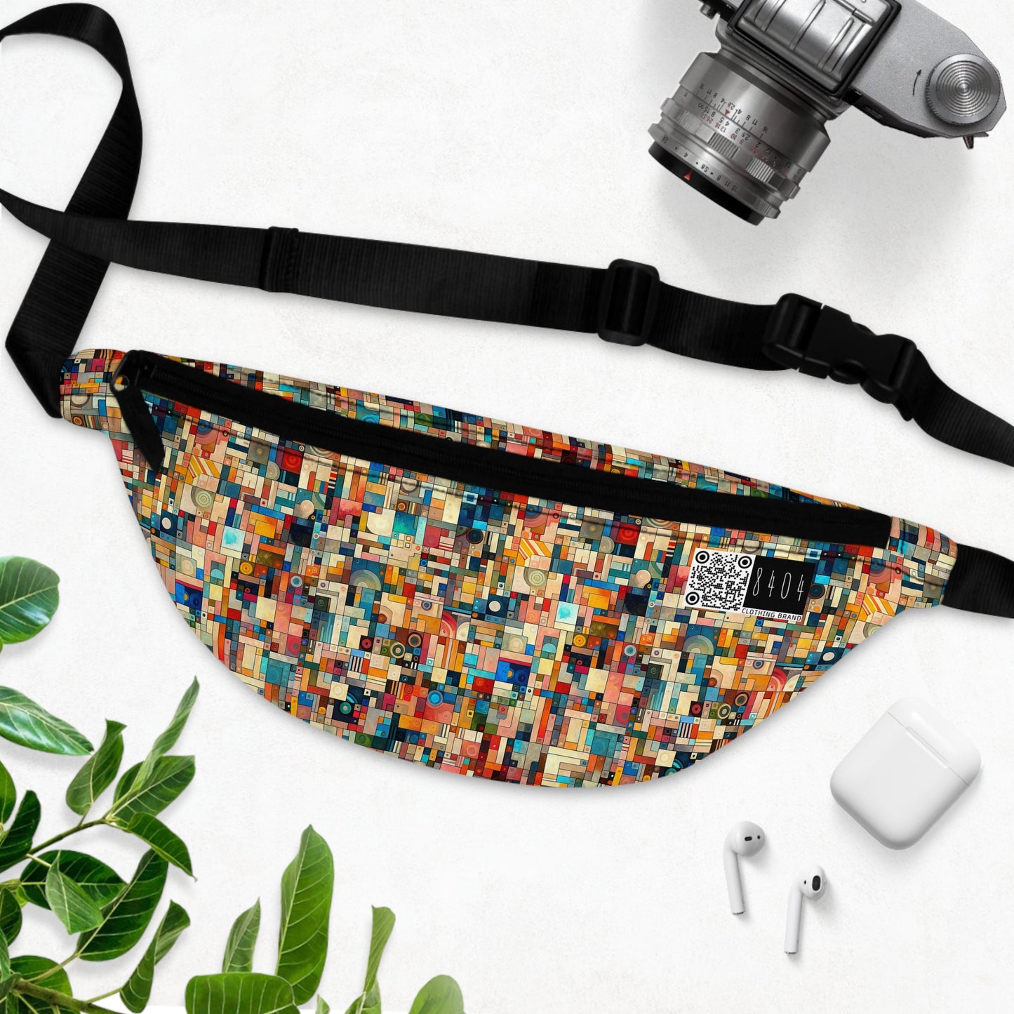 Digital Artistic Expression Artistic Streetwear Fanny Pack - 8404 Design-46