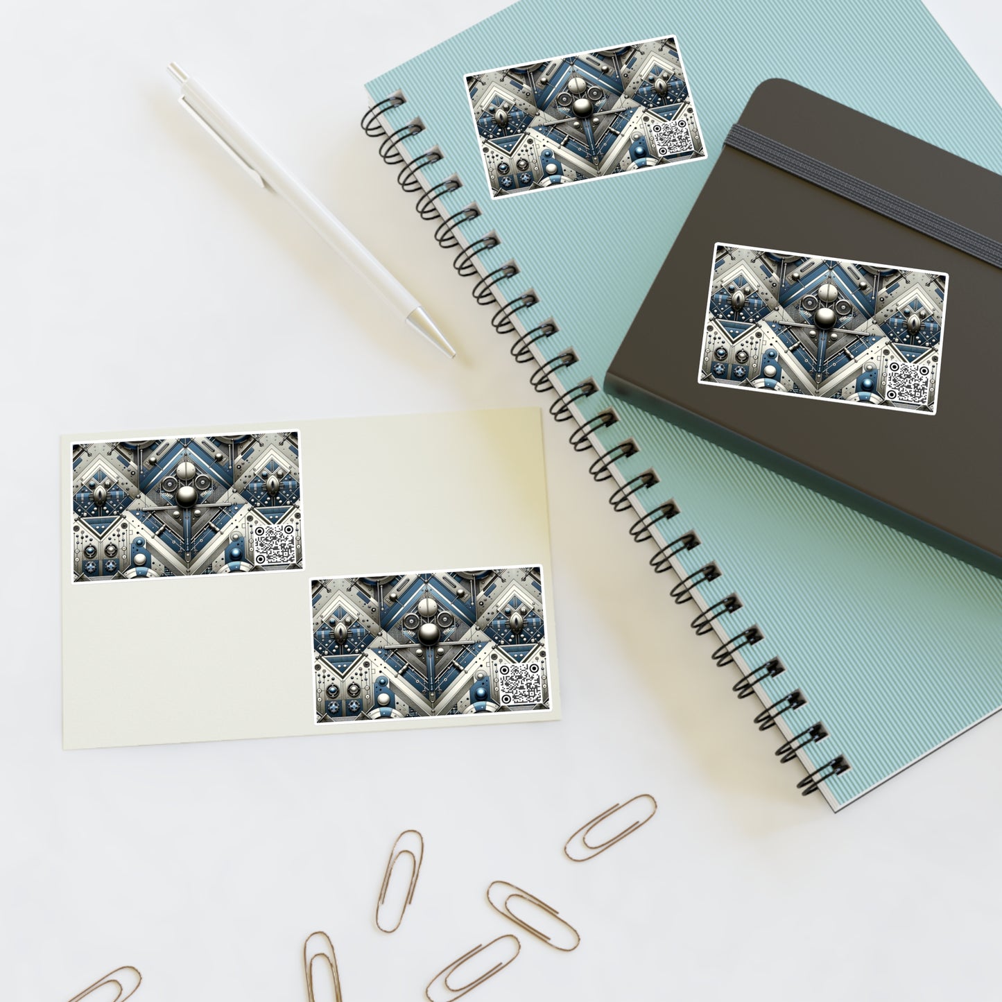 Tech Utility Fusion Tech-Forward Utility With a Futuristic Edge Sticker Sheets - 8404 Design-63