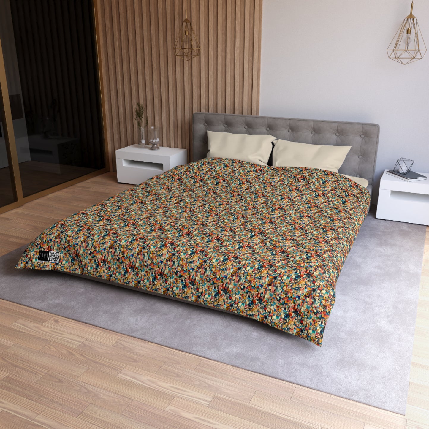 Digital Artistic Expression Artistic Streetwear Microfiber Duvet Cover - 8404 Design-46