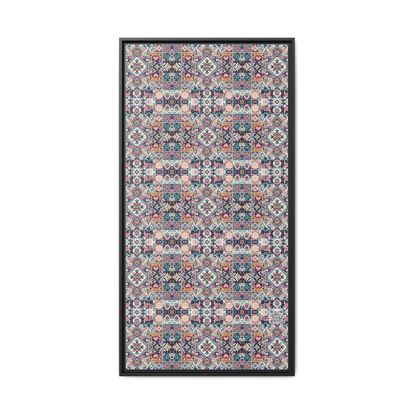 Matte Canvas, Framed (multi-Color) - 8404 Design-01