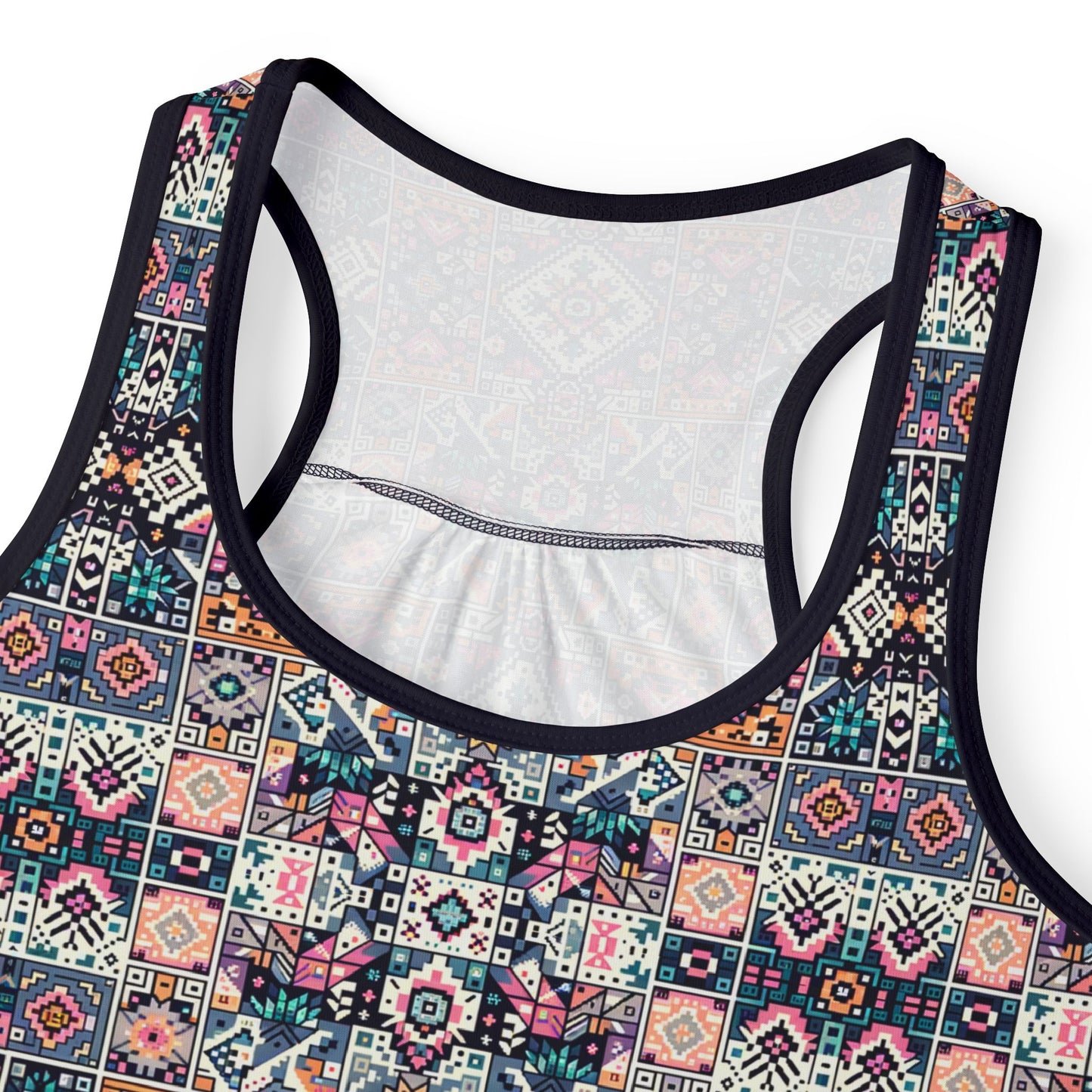 Digital Artisanal Fusion Digital Artisanal Women's Tank Top - 8404 Design-65