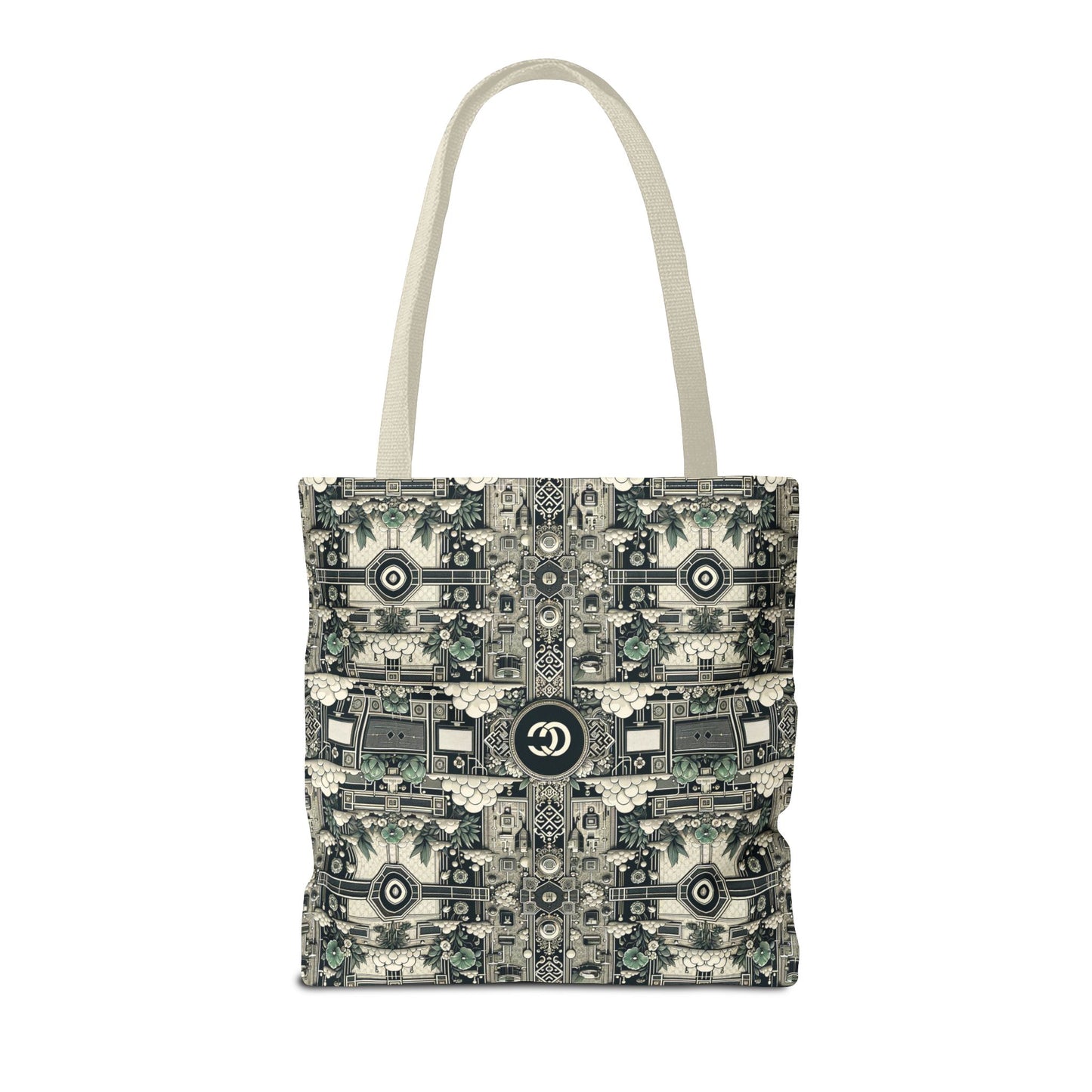 Cyber Garden Party Tech Garden Extravaganza Tote Bag - 8404 Design-54