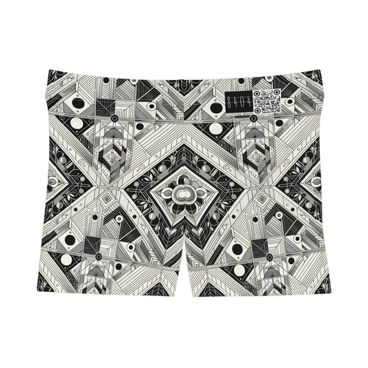 Tech Minimalism Minimalist Tech Women's Shorts - 8404 Design-54