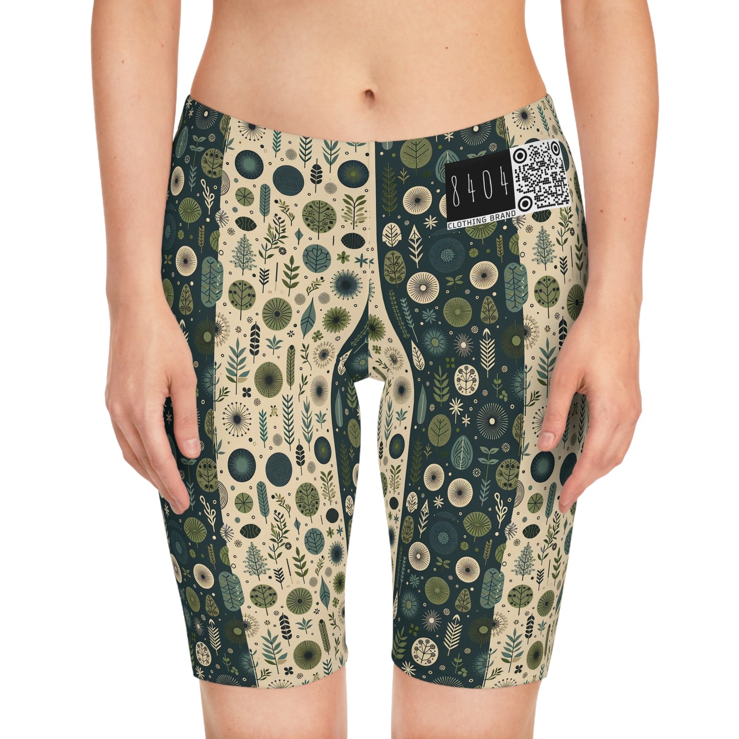 Sustainable Street Utility Sustainable Tech Streetwear Women's Bike Shorts - 8404 Design-62
