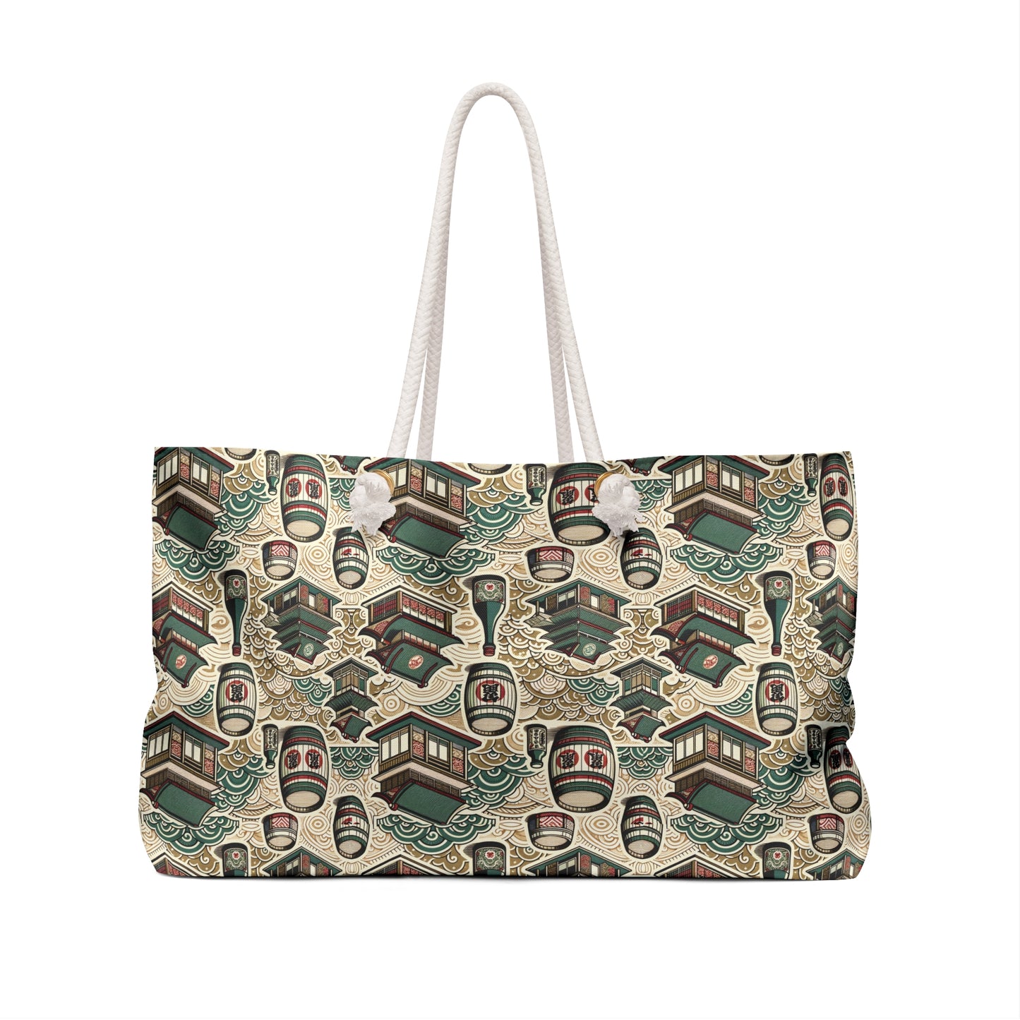 Cultural Artisanal Fusion Contemporary Cultural Elegance Weekender Bag - 8404 Design-68