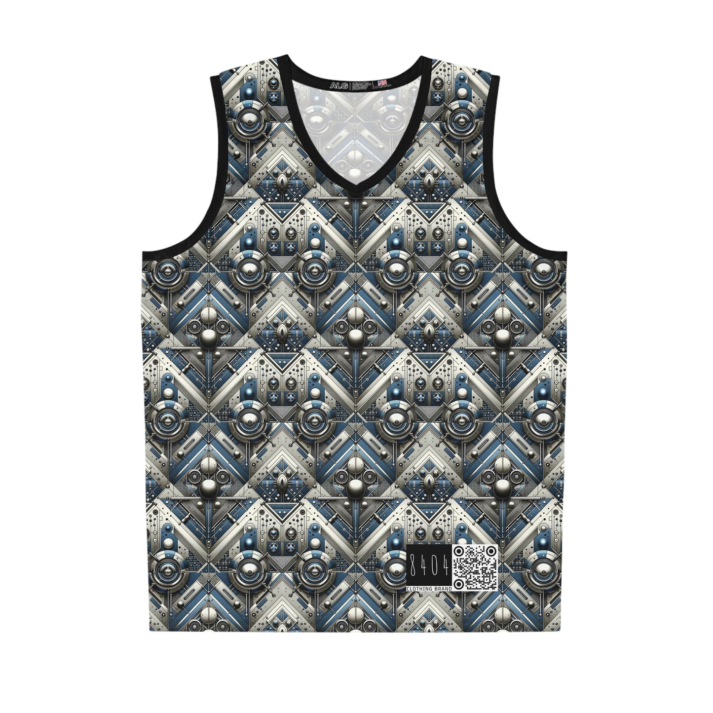 Tech Utility Fusion Tech-Forward Utility With a Futuristic Edge Basketball Jersey - 8404 Design-63