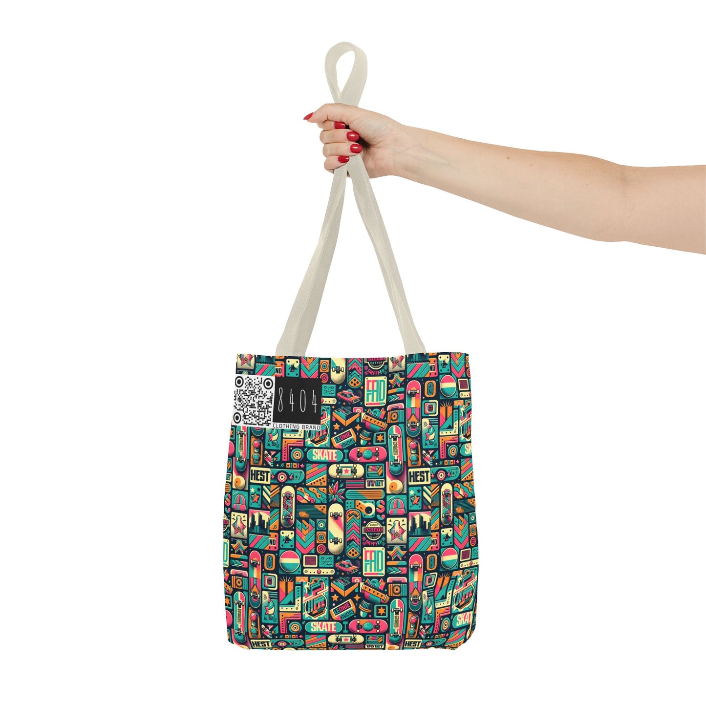 Skate Culture Revival Urban Retro Cool Tote Bag - 8404 Design-61