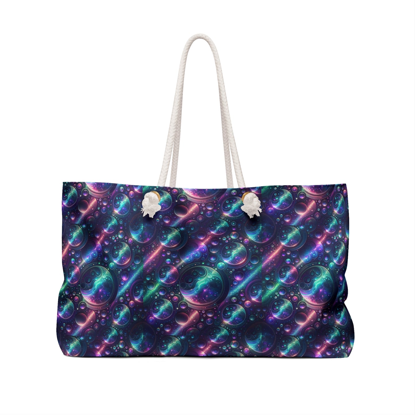Iridescent Tech Fusion Tech-Forward Streetwear Weekender Bag - 8404 Design-51