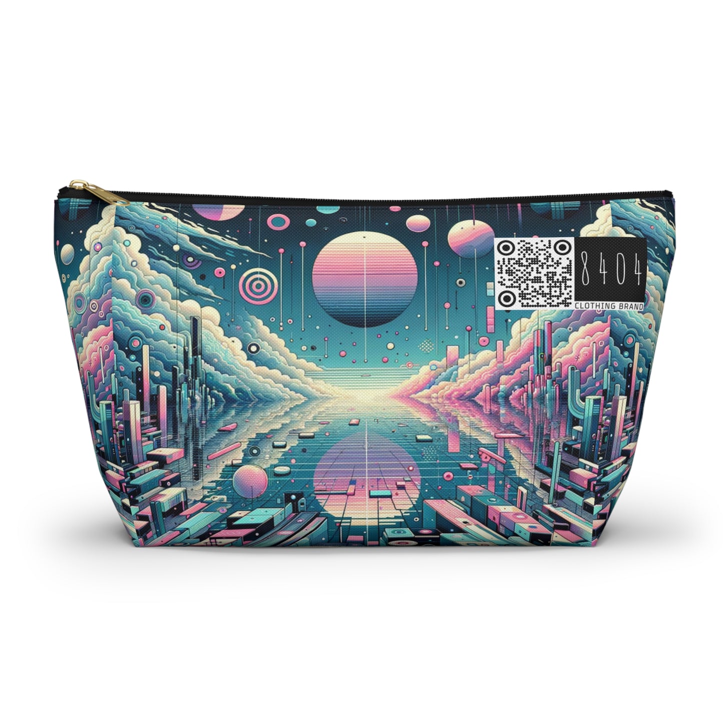 Digital Dreamscapes Digitally-Inspired Streetwear With a Dreamy, Surreal Twist Accessory Pouch W T-Bottom - 8404 Design-61