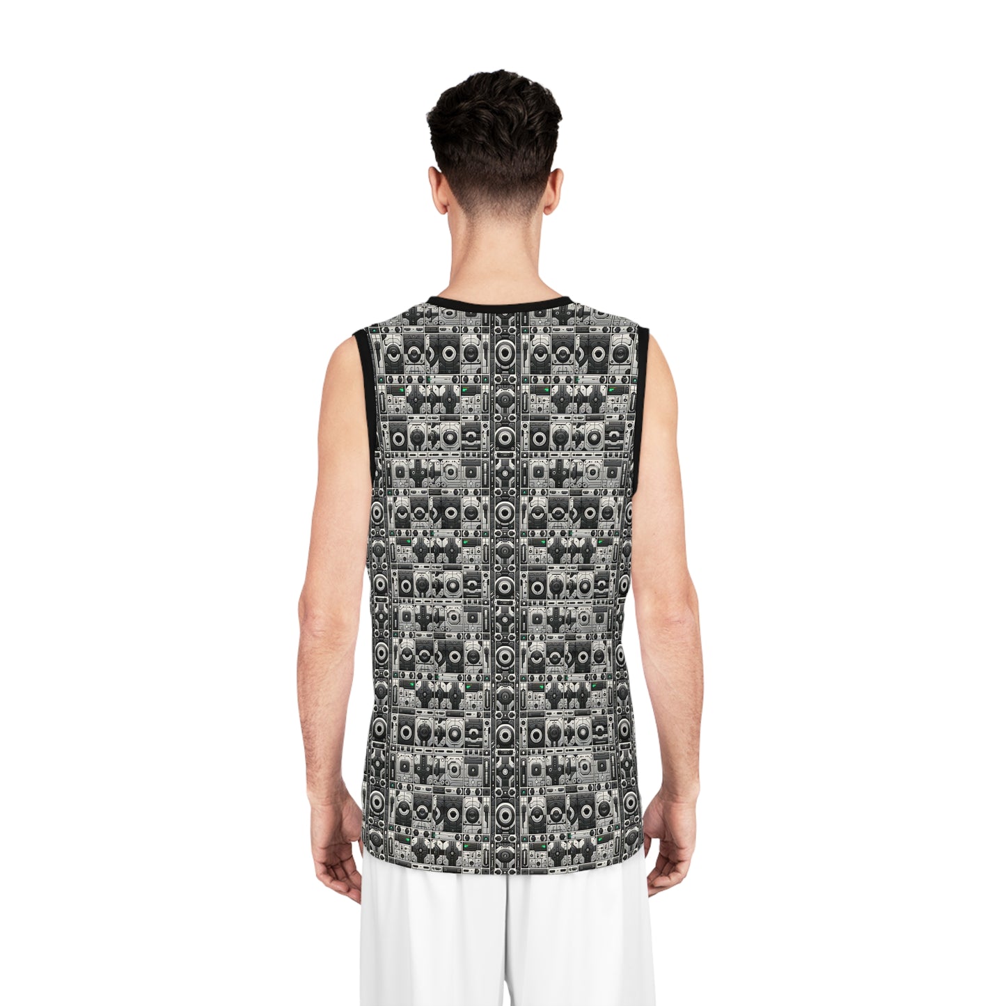 Tech Utility Aesthetics Tech-Forward Minimalism Basketball Jersey - 8404 Design-60
