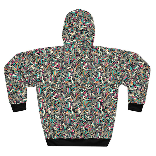 Digital Street Art Urban Street Style Pullover Hoodie - 8404 Design-74