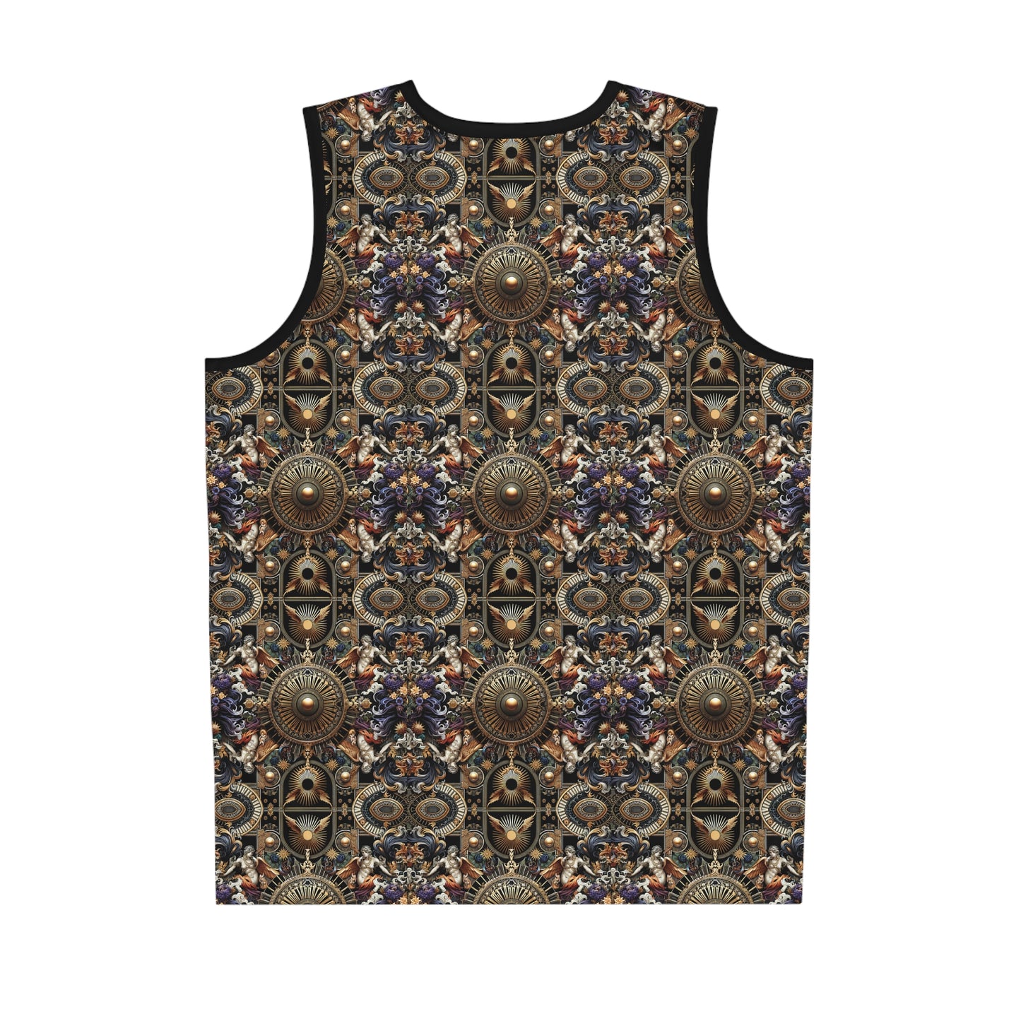 Digital Renaissance Luxurious Streetwear Inspired By Classical Art With a Modern Twist Basketball Jersey - 8404 Design-55