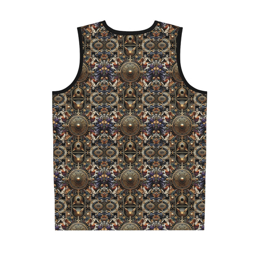 Digital Renaissance Luxurious Streetwear Inspired By Classical Art With a Modern Twist Basketball Jersey - 8404 Design-55