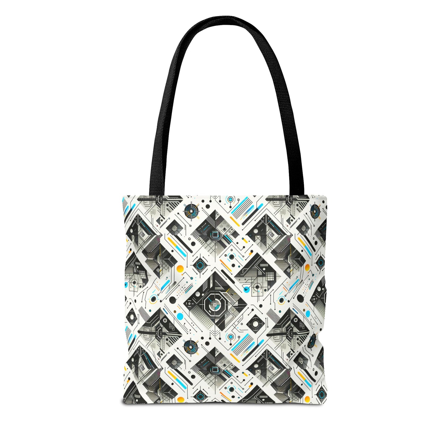 Tech Minimalism Minimalist Tech Tote Bag - 8404 Design-47