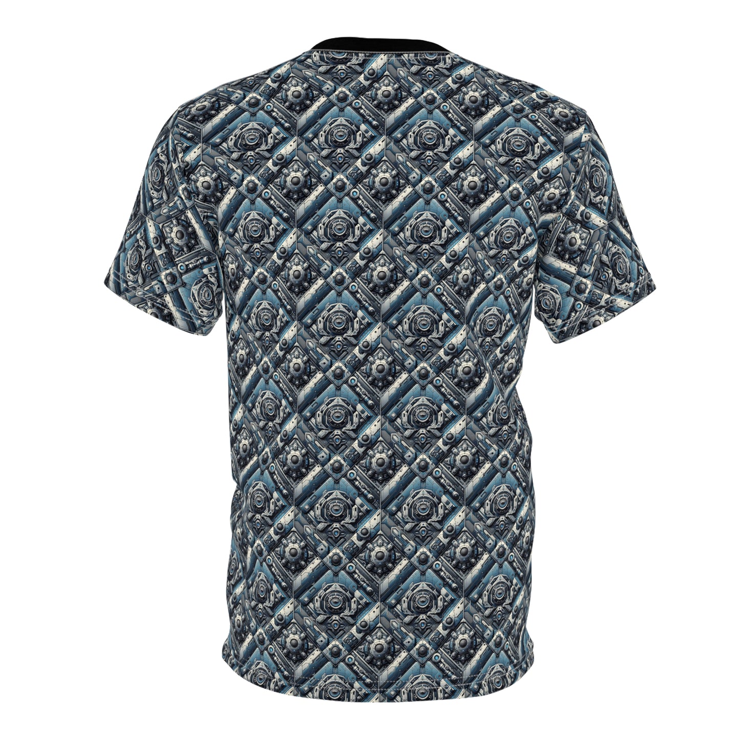 Tech Utility Fusion Tech-Forward Utility With a Futuristic Edge Unisex Cut & Sew Tee - 8404 Design-43