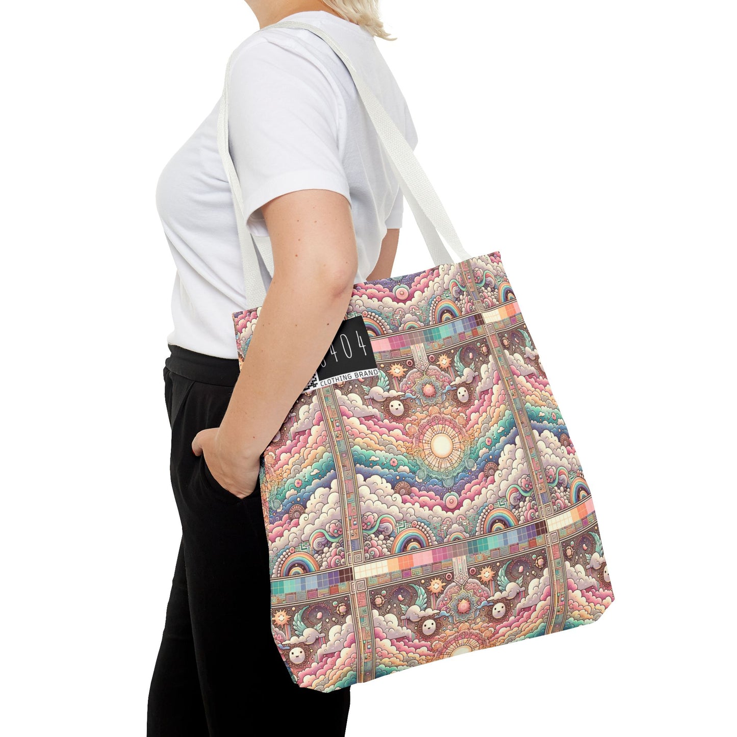 Digital Dreamland Whimsical and Nostalgic Streetwear With a Digital Twist Tote Bag - 8404 Design-56