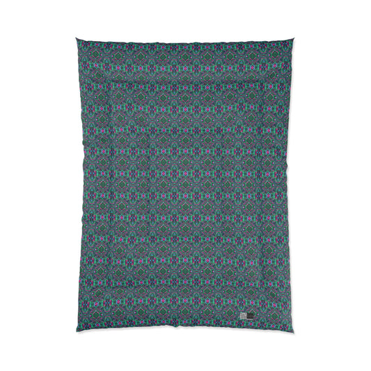 Digital Glitch Vibes Tech-Inspired Streetwear Comforter - 8404 Design-71